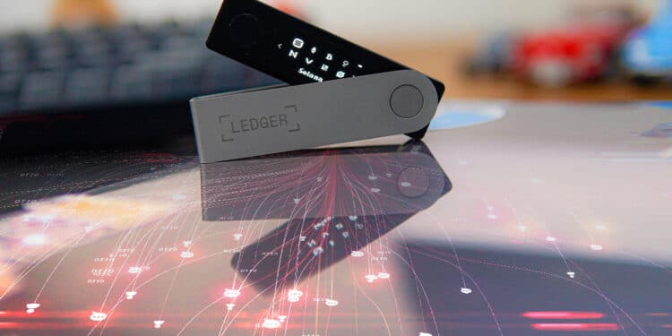 Ledger expande su uso para evitar la salida de usuarios a los exchanges. Composición por CriptoNoticias.