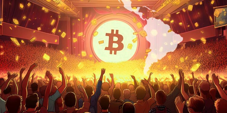 Bitcoin, Latinoamérica y multitud.