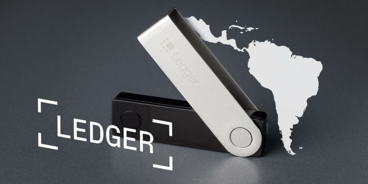 Wallet de Ledger y Latinoamérica.