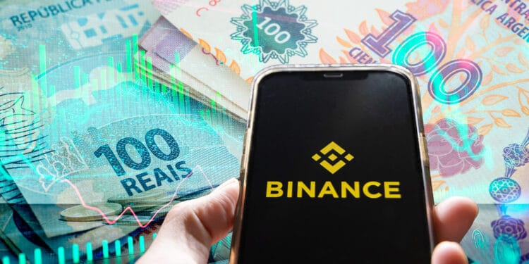 Binance, reales y pesos argentinos.
