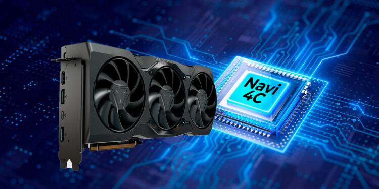 GPU AMD y chip Navi 4C