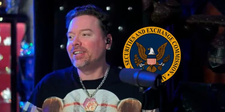 Richard Schueler y logo de la SEC.