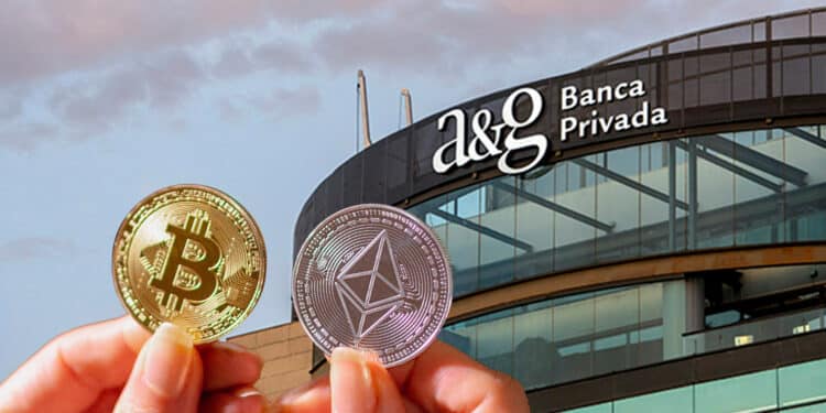 Bitcoin, ethereum y banco A&G.