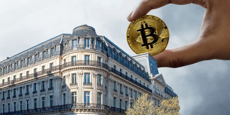 Bitcoin y banco Société Genérale.
