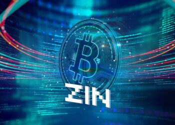 Bitcoin y logo de Zin