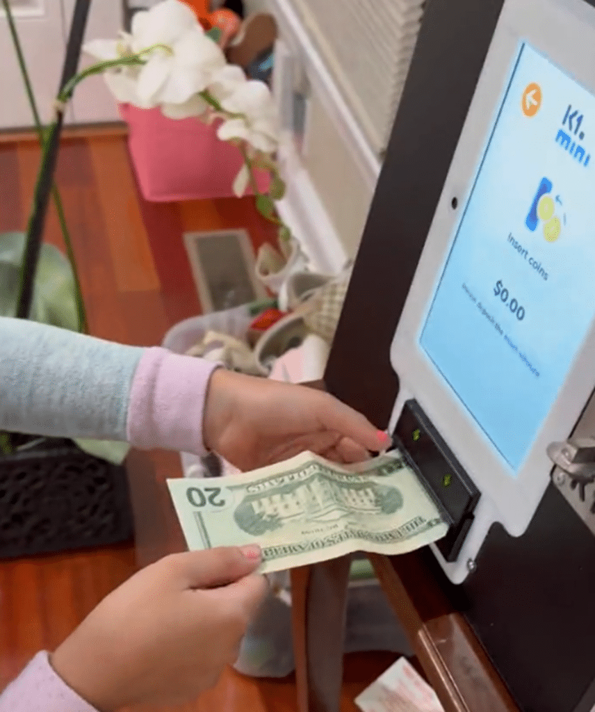 Cajero automático de Bitcoin.