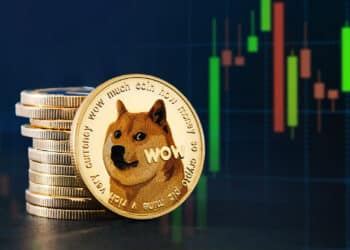 Criptomoneda Dogecoin.