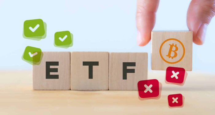 Es probable que el ETF spot de bitcoin solicitado por BlackRock sea aprobado. Composición por CriptoNoticias. Parradee / stock.adobe.com.