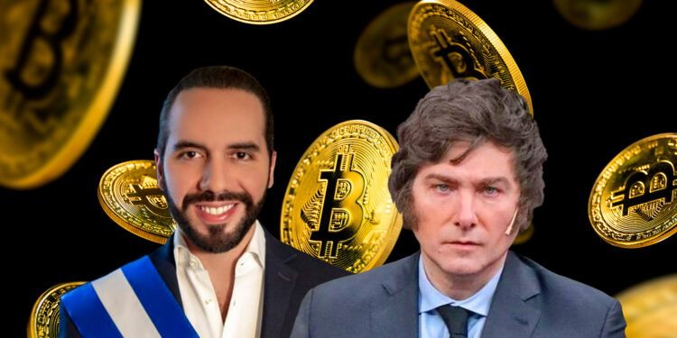Milei, Bukele y bitcoin.