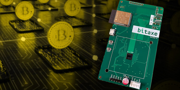 Bitaxe Ultra ya está operativo, contó su creador Skot. Composición por CriptoNoticias. Lee/ stock.adobe.com; bitaxeUltra/ twitter.com