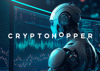 Bot de trading y logo de Cryptohopper