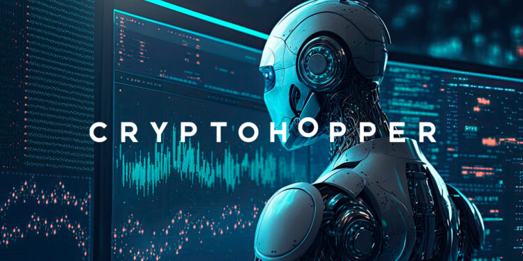 Bot de trading y logo de Cryptohopper