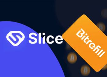 Logo de AddSlice y giftcards de Bitrefill.