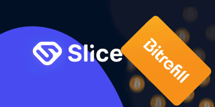 Logo de AddSlice y giftcards de Bitrefill.
