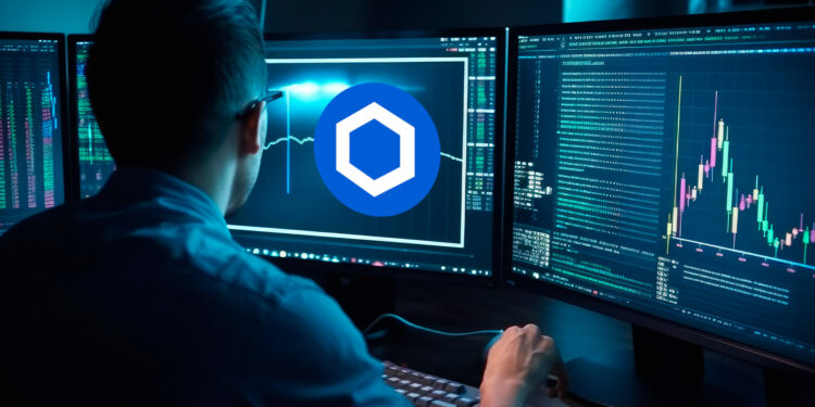 Trader analizando potencial de LINK