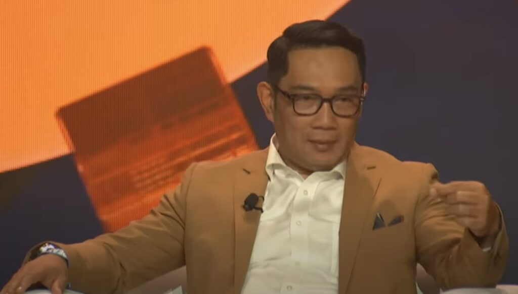 Ridwan Kamil, gobernador de Java Occidental de Indonesia en la Bitcoin Conference de Miami.