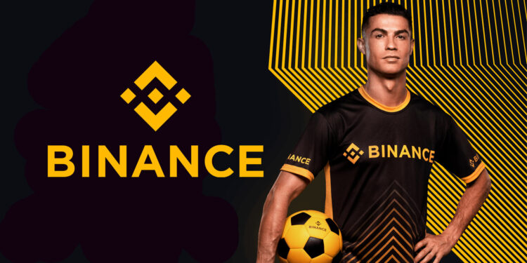 Binance y Cristiano Ronaldo.