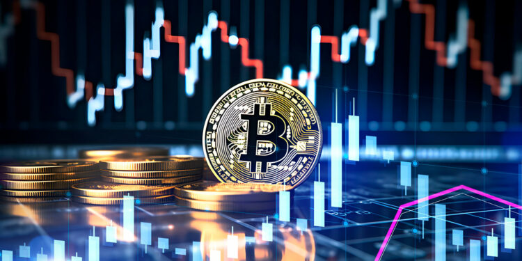 Bitcoin volatíl.