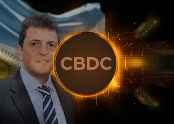 CBDC, Massa y bandera de Argentina.