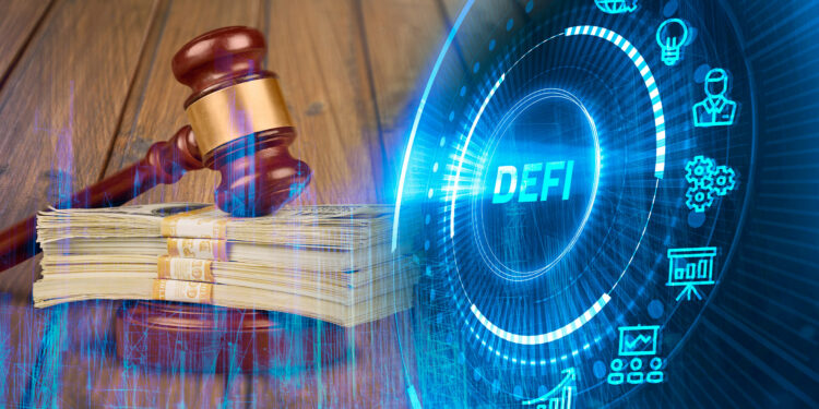 DeFi, martillo de ley y dólares
