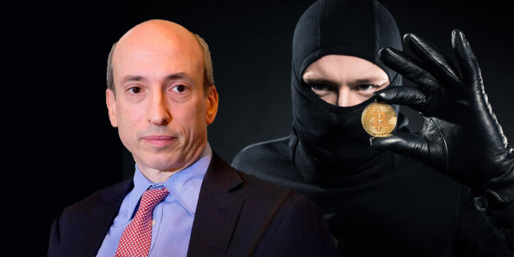 Gary Gensler y fraude con criptomonedas.