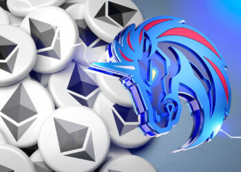 Ethereum y logo de 1inch.