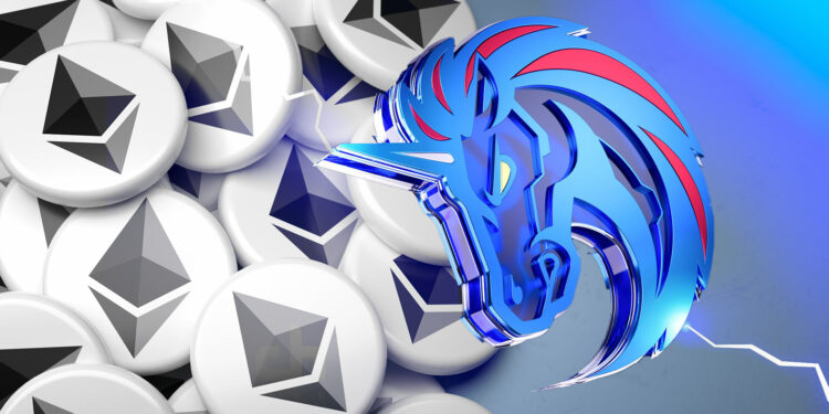 Ethereum y logo de 1inch.