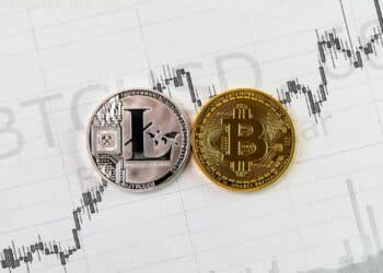 Litecoin y bitcoin muestran comportamientos de mercado parecidos, con relación a su halving. Fuente: mk1ne / stock.adobe.com.