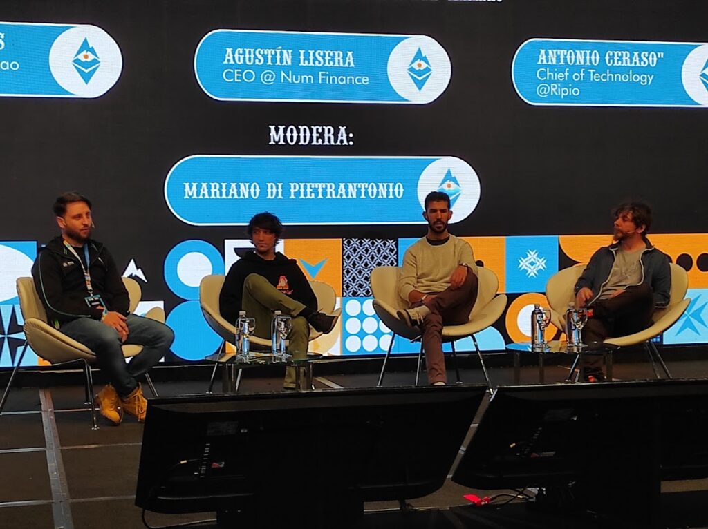 Panel de Ethereum Argentina.