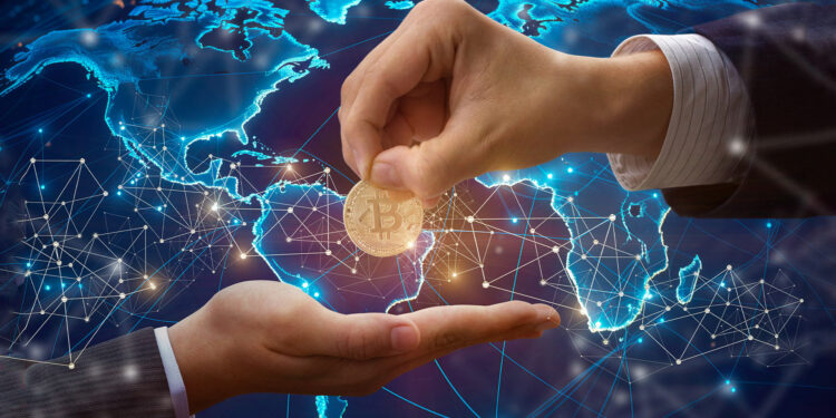 Remesas de bitcoin.