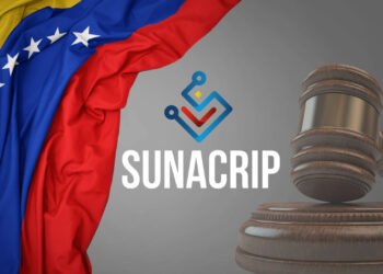 Sunacrip, bandera de Venezuela y martillo