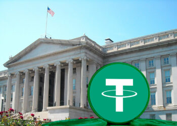 Tether y Departamento del Tesoro de los Estados Unidos.