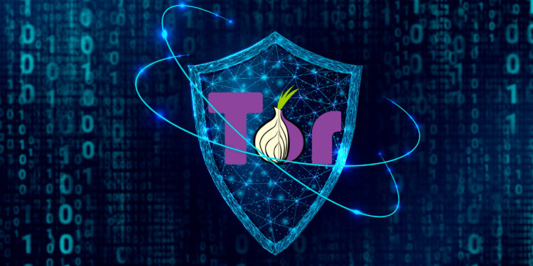 Escudo protector y logo de Tor.