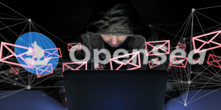 OpenSea es una plataforma para la compraventa de NFT. Composición por CriptoNoticias. Production Perig/ stock.adobe.com; OpenSea/opensea.org