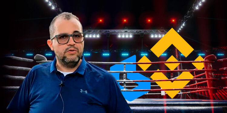 Lozano adelantó que está desarrollando un nuevo producto relacionado con criptomonedas. 
 Composición por CriptoNoticias. AStakhiv / stock.adobe.com ; binance.com ; boda.com.