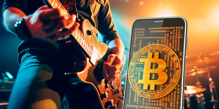 Músicos y bitcoin.