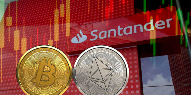 Bitcoin, ethereum y banco Santander