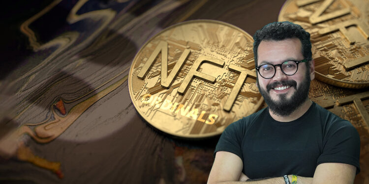 Elián Huesca explicando el resurgimiento de tokens nft ordinals en Bitcoin