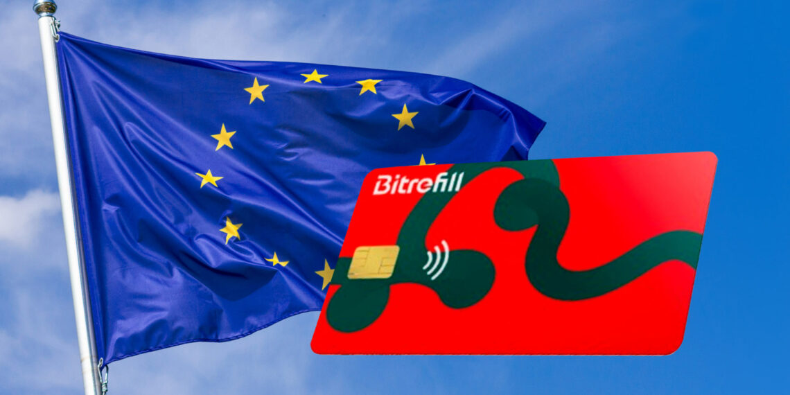 Con ciudadanía, puedes usar la tarjeta europea de Bitrefill