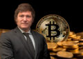 Javier Milei y bitcoin.