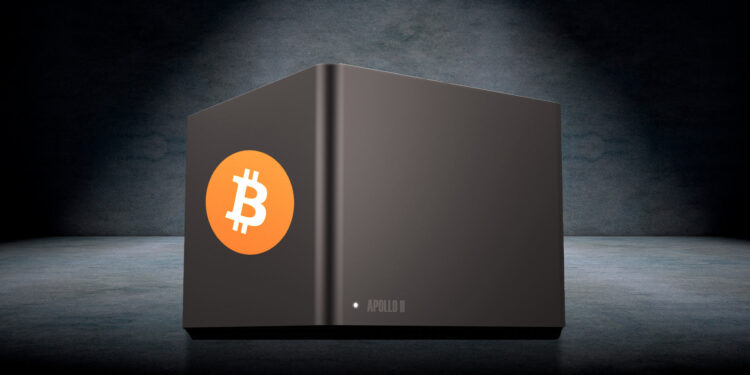 Equipo de minería de bitcoin.