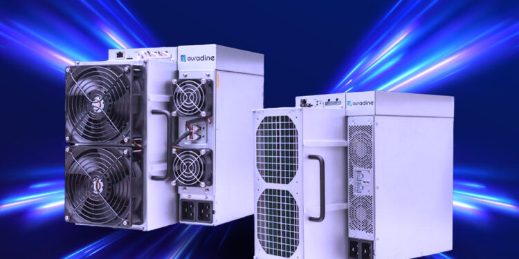 nuevos mineros de criptomonedas de Auradine