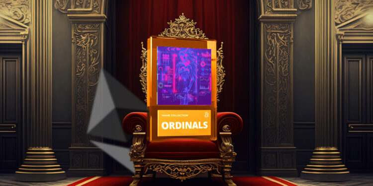 Los NFT Ordinals destronaron a los de Ethereum