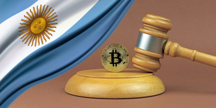 Bandera Argentina, Bitcoin y regulación.