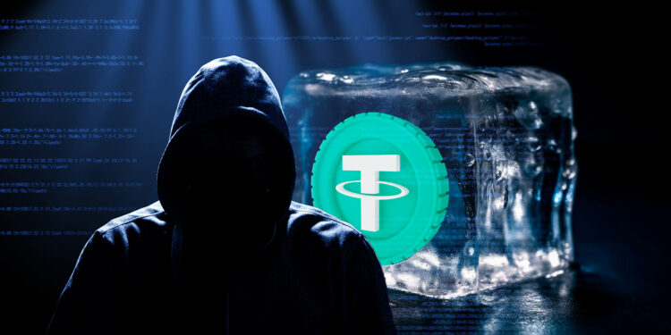 Usdt congelado y hacker.