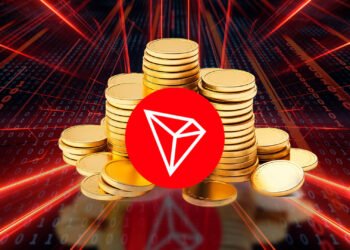 Tron fue la red de mayor crecimiento en cuanto a existencia de stablecoins, muy por encima de casi todas sus competidoras. Composición por CriptoNoticias. coinmarketcap.com ; LayerAce.com / Vink Fan / stock.adobe.com.