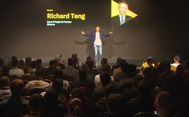 En su primer blog como CEO de Binance Richard Teng asegura que el exchange superó el desafío histórico. Fuente: YouTube/Binance.