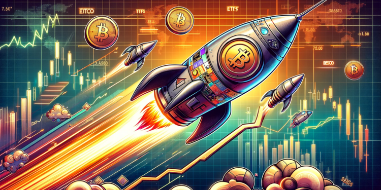 La sentencia contra Binance es favorable para un ETF de bitcoin, según algunas opiniones - Dall-E, por OpenAI.