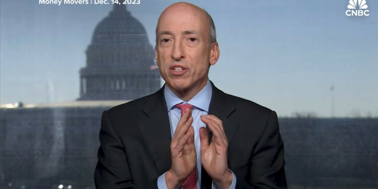 Gary Gensler, presidente de la SEC.