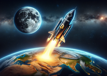 El precio de bitcoin ha tenido un año alcista - Fuente: Dall-E, por OpenAI.
